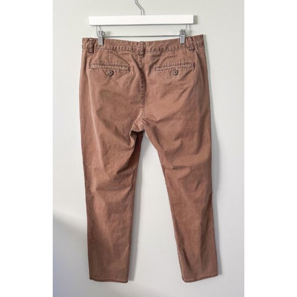 Bonobos Men's Brown Slim Style Chino Pants - Size 32/33 - Picture 5 of 10